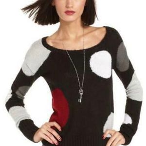 COPY - Kenzie polka dot sweater.